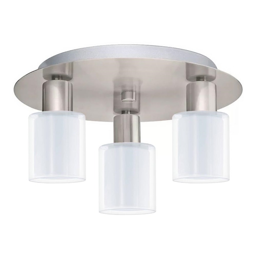Eglo - LED Stropní svítidlo MY CHOICE 3xE14/4W/230V matný chrom/bílá