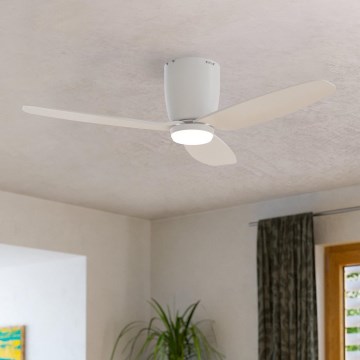 Eglo  - LED Stropní ventilátor LED/15W/230V + dálkové ovládání