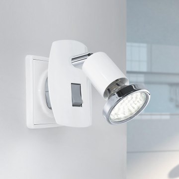 Eglo - LED svítidlo do zásuvky 1xGU10-LED/3W/230V
