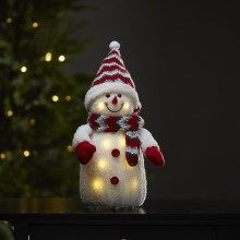 Eglo - LED Vánoční dekorace 8xLED/0,06W/3xAA červená