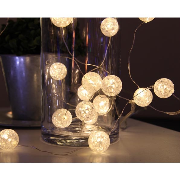 Eglo - LED Vánoční řetěz15xLED/3xAA 1,4m