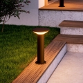 Eglo - LED Venkovní lampa LED/10W/230V 35 cm IP44 černá
