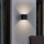 Eglo - LED Venkovní nástěnné svítidlo 2xLED/2,8W/230V IP54 černá