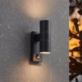 Eglo - LED Venkovní nástěnné svítidlo se senzorem 2xGU10/3W/230V IP44