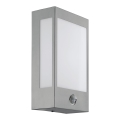 Eglo - LED Venkovní nástěnné svítidlo se senzorem LED/12W IP44