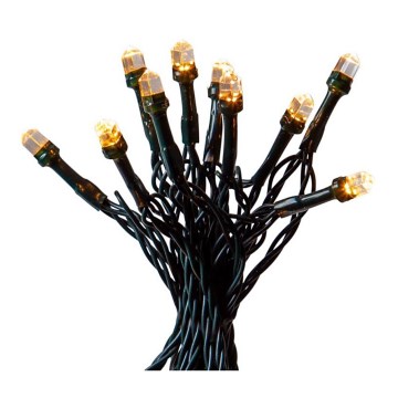 Eglo - LED Venkovní  řetěz 200xLED/1 funkce 20m IP44 teplá bílá