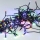 Eglo - LED Venkovní  řetěz 80xLED 8m IP44 multicolor