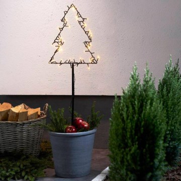Eglo - LED Venkovní vánoční dekorace LED/3xAA IP44 strom