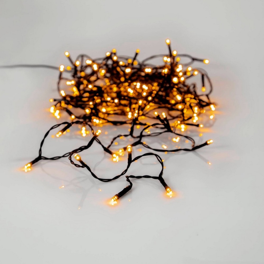 Eglo - LED Venkovní vánoční řetěz 180xLED 17,6m IP44 teplá bílá
