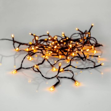Eglo - LED Venkovní vánoční řetěz 80xLED 10,5m IP44 teplá bílá