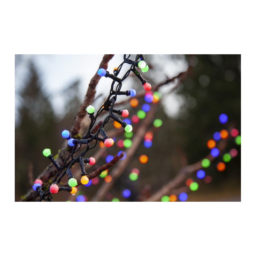 Eglo - LED Venkovní vánoční řetěz 300xLED/8 funkcí 11m IP44 multicolor
