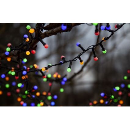 Eglo 472-53 - LED Venkovní vánoční řetěz BERRY MINI 700xLED/8 funkcí 19m multicolor IP44