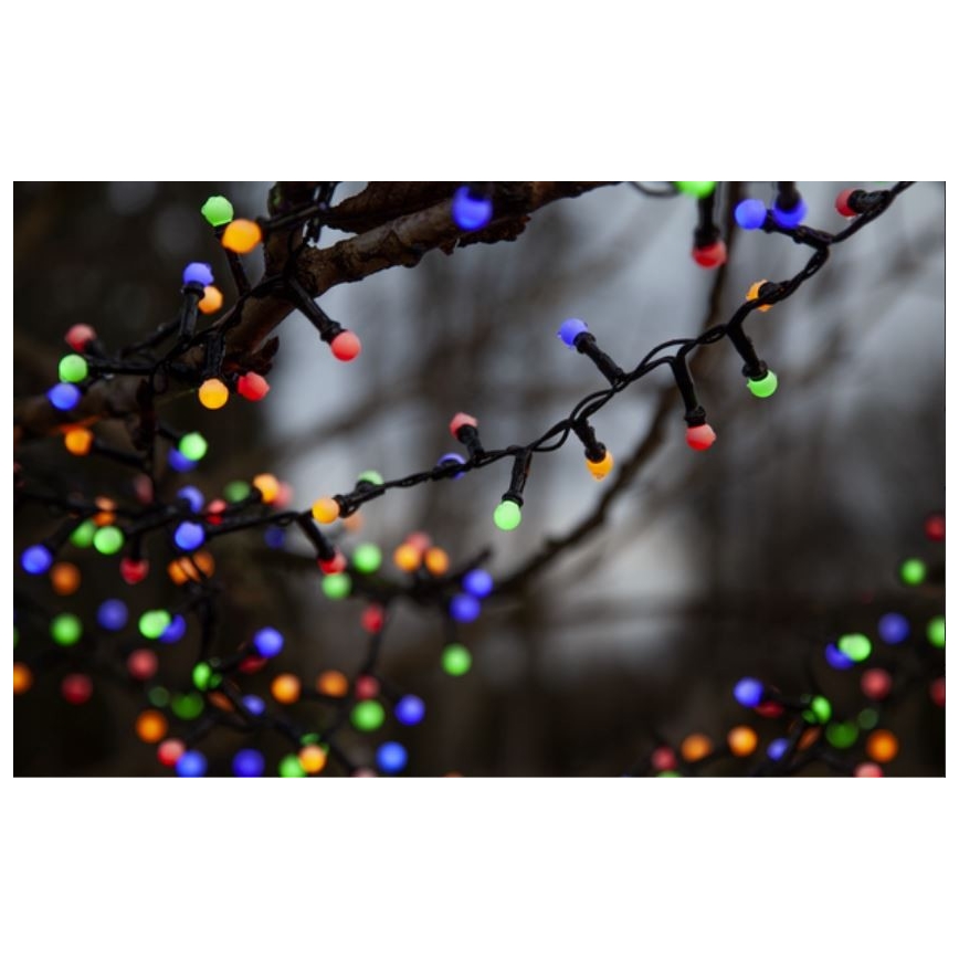 Eglo 472-53 - LED Venkovní vánoční řetěz BERRY MINI 700xLED/8 funkcí 19m multicolor IP44