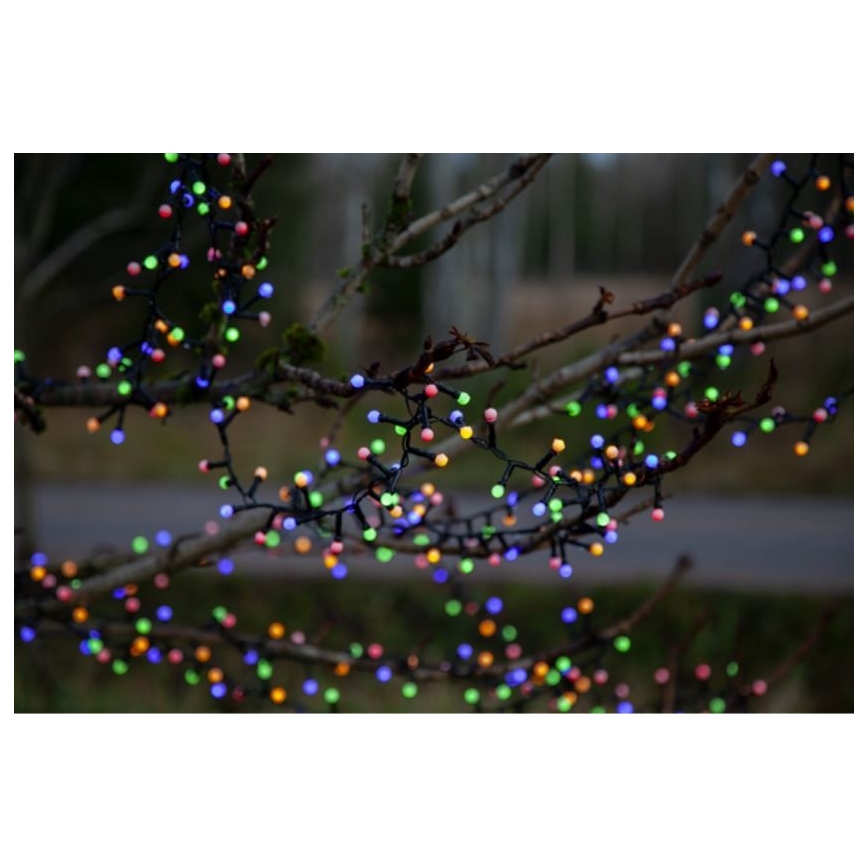 Eglo 472-53 - LED Venkovní vánoční řetěz BERRY MINI 700xLED/8 funkcí 19m multicolor IP44