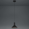 Eglo - Lustr na lanku 1xE27/28W/230V černá