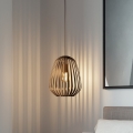 Eglo - Lustr na lanku 1xE27/40W/230V bronzová