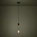Eglo - Lustr na lanku 1xE27/40W/230V černá/zlatá