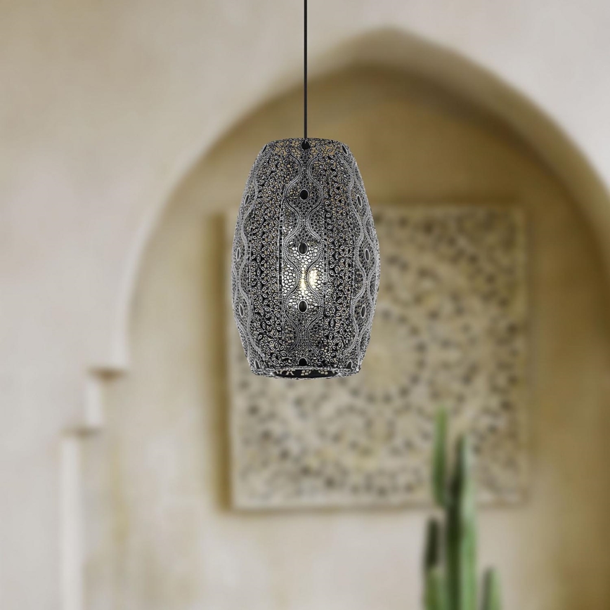 Eglo - Lustr na lanku 1xE27/40W/230V