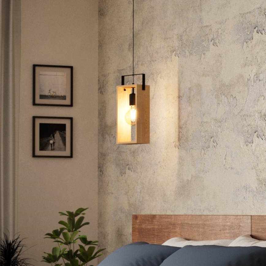 Eglo - Lustr na lanku 1xE27/40W/230V