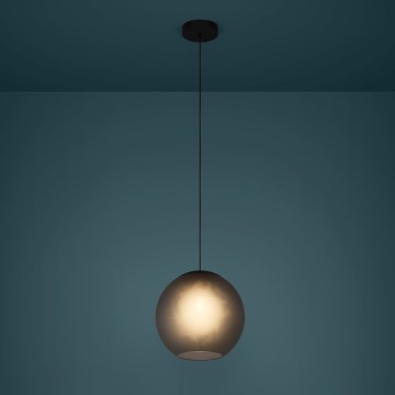 Eglo - Lustr na lanku 1xE27/40W/230V kouřová