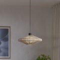 Eglo - Lustr na lanku 1xE27/40W/230V krémová