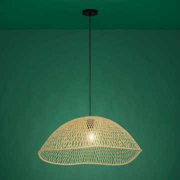 Eglo - Lustr na lanku 1xE27/40W/230V pr. 72 cm bambus