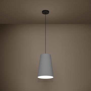 Eglo - Lustr na lanku 1xE27/40W/230V šedá