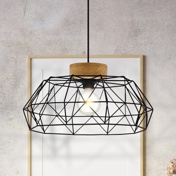 Eglo - Lustr na lanku 1xE27/60W/230V - FSC certifikováno