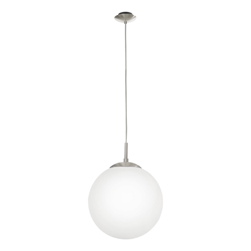 EGLO - Lustr na lanku 1xE27/60W/230V pr. 30 cm bílá