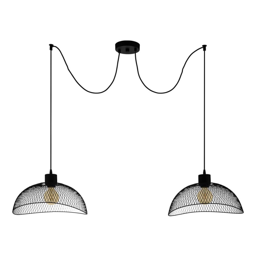Eglo - Lustr na lanku 2xE27/60W/230V pavouk
