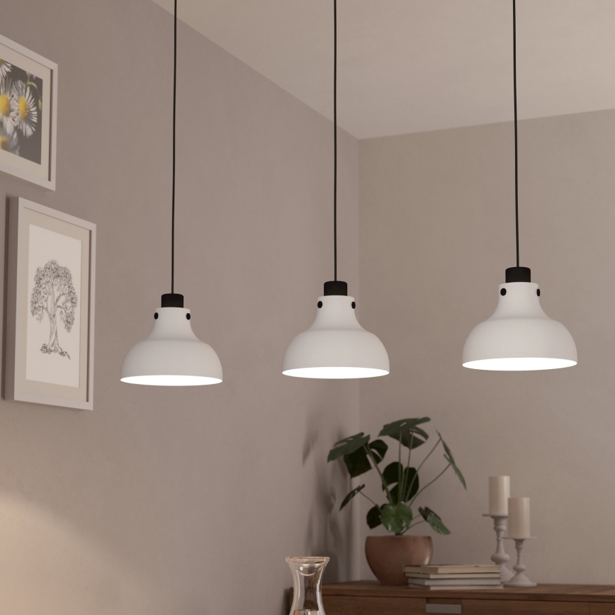 Eglo - Lustr na lanku 3xE27/40W/230V