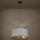 Eglo - Lustr na lanku 3xE27/40W/230V šedá/zlatá
