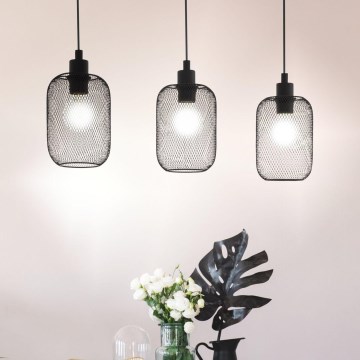 Eglo - Lustr na lanku 3xE27/60W/230V