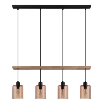 Eglo - Lustr na lanku 4xE14/40W/230V