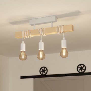 Eglo - Lustr přisazený TOWNSHEND 3xE27/60W/230V
