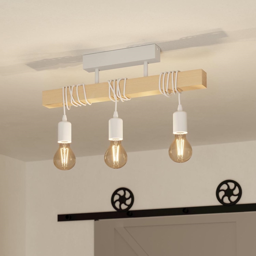 Eglo - Lustr přisazený TOWNSHEND 3xE27/60W/230V