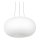 Eglo - Náhradní sklo k lustru, stropnímu svítidlu a lampě OPTICA pr. 45 cm