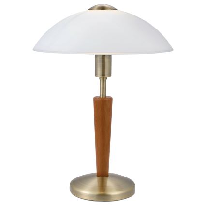 Eglo - Náhradní sklo k stolní lampě SOLO pr. 26 cm bílá