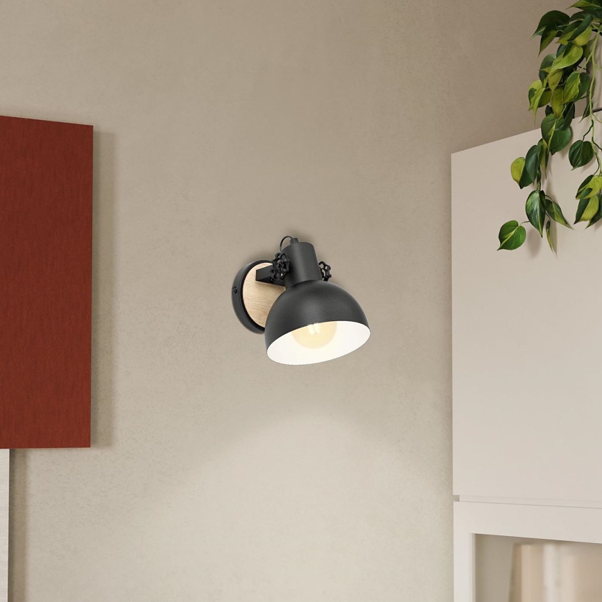 Eglo - Nástěnné svítidlo 1xE27/28W/230V - FSC certifikováno