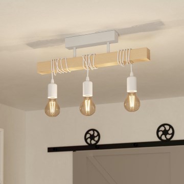 Eglo - Přisazený lustr TOWNSHEND 3xE27/60W/230V - FSC certifikováno