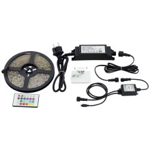 Eglo - RGB LED Stmívatelný pásek LED/20W/230V IP44 + dálkové ovládání