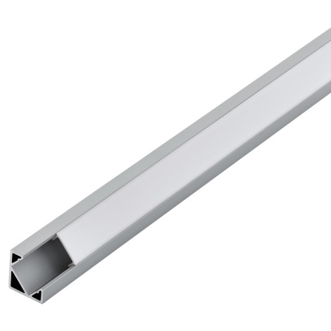 Eglo - Rohový profil pro LED pásky CORNER 18x18x2000 mm