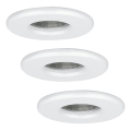 Eglo - SADA 3x LED koupelnové svítidlo IGOA 1xGU10/3,3W/230V IP44