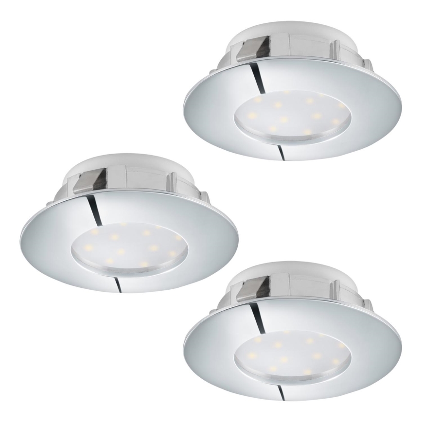 Eglo - SADA 3x LED podhledové svítidlo PINEDA 1xLED/4,9W/230V