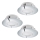 Eglo - SADA 3x LED podhledové svítidlo PINEDA 1xLED/4,9W/230V