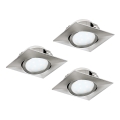 Eglo - SADA 3x LED podhledové svítidlo PINEDA 1xLED/4,9W/230V
