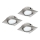 Eglo - SADA 3x LED podhledové svítidlo PINEDA 1xLED/4,9W/230V