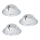 Eglo - SADA 3x LED podhledové svítidlo PINEDA 1xLED/6W/230V