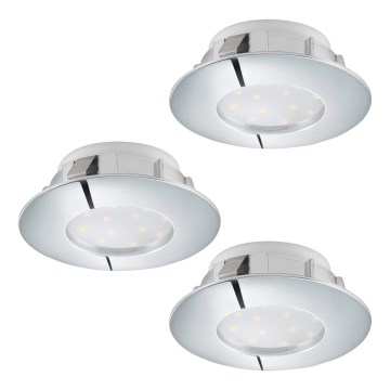 Eglo - SADA 3x LED podhledové svítidlo PINEDA LED/4,9W/230V