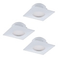 Eglo - SADA 3x LED podhledové svítidlo PINEDA LED/6W/230V